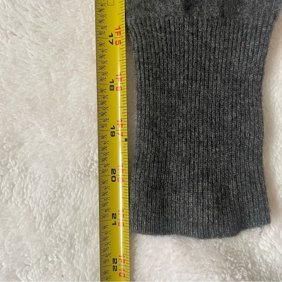 Apt. 9 100% Cashmere M Black Purple Argyle Knit Cardigan Sweater Dark Academia - Picture 7 of 7